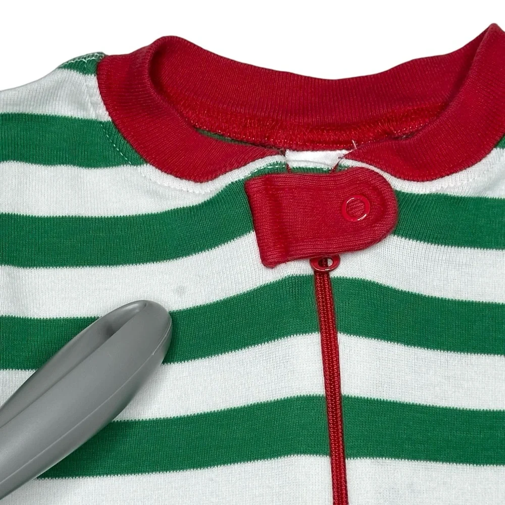 Hanna Andersson‎ Christmas Stripe Long Johns Pajamas